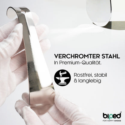 biped Schuhanzieher Metall 15 cm mit Haken z2794