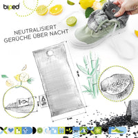 biped FRESH! Schuhkissen mit Bambus Aktivkohle & Citrus Duft z2812