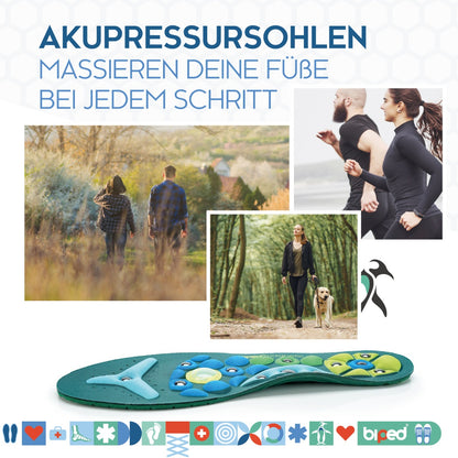 biped Original Magnetic Akupressur Einlegesohlen z2930