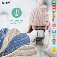 biped 2 Paar Kinder Thermosohlen mit Lammwolle und Aluminium Unterseite z2692