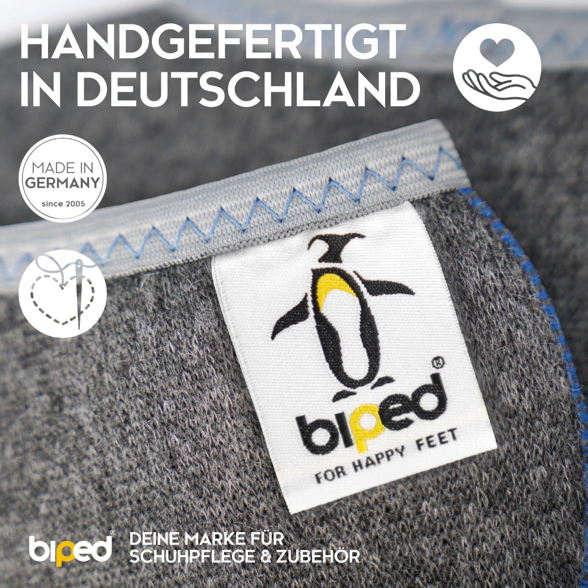 biped Kinder Stiefelsocken ZWERGFUCHS - Mit echter Wolle z2741