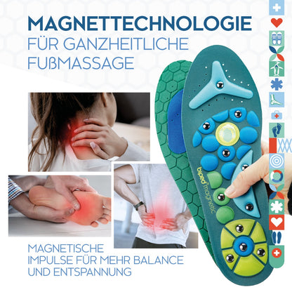 biped Original Magnetic Akupressur Einlegesohlen z2930