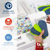 biped minimal sole ASTORGA - 2 Paar Velours Einlegesohlen - spezielle Form für Barfußschuhe