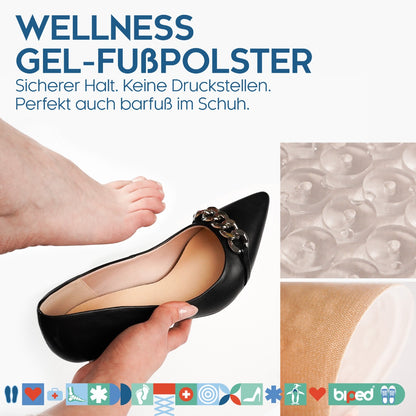 biped Gel Einlagen für Pumps und High Heels z1006