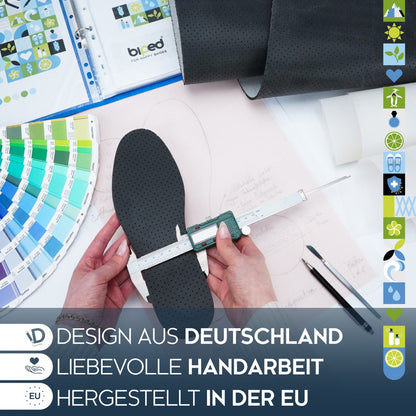 biped 4 Paar Aktivkohle Latex Einlegesohlen z2727