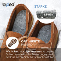 biped 3 Paar extra dicke Filzsohlen z1014