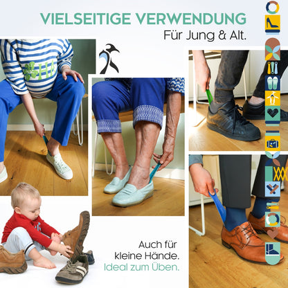 biped Schuhanzieher aus Kunststoff 18 cm z1560