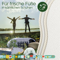 biped 2 Paar Frottee-Einlegesohlen mit dezentem Duft z2774