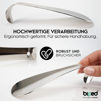 biped Schuhanzieher Metall 15 cm mit Haken z2794