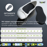 biped 2 Paar Aktivkohle Sohlen z1017