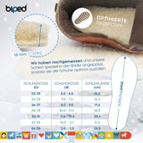 biped 2 Paar Kinder Lammwoll Einlegesohlen, extra dick z1021