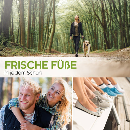 biped Zedernholz Schuheinlagen - Antibakterielle Einlegesohlen z2327