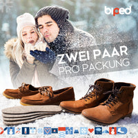 biped 2 Paar Wollfilz Einlegesohlen z2754