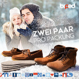 biped 2 Paar Wollfilz Einlegesohlen z2754