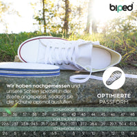biped 2 Paar Baumwoll-Frotteesohlen mit Aktivkohle z2770
