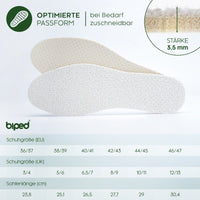 biped 2 Paar Frottee-Einlegesohlen mit dezentem Duft z2774