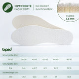 biped 2 Paar Frottee-Einlegesohlen mit dezentem Duft z2774