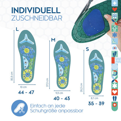 biped Original Magnetic Akupressur Einlegesohlen z2930