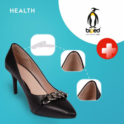 biped HEALTH 2 Paar Gel Fersenhalter Anti Slip z1007