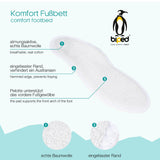 biped Premium Sommer Fußbett - mit Baumwoll Frottee und Sisal z2777