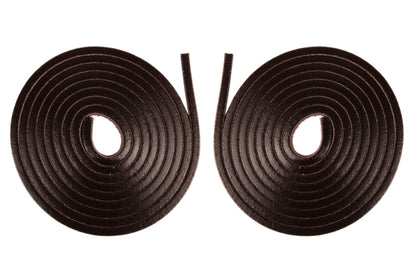 biped 1 Paar Lederriemen Docksider - Lederband 120 cm - Senkel in 17 Farben z1775