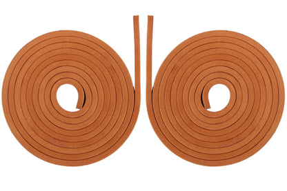 biped 1 Paar Lederriemen Docksider - Lederband 120 cm - Senkel in 17 Farben z1775