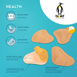 biped HEALTH 2 Paar T-Form Pelotten zum Einkleben z1780