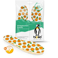 biped 8 Paar Frischesohlen Orange - mit Duft - extra dünn - z1018