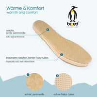 biped 3 Paar Winter Einlegesohlen Set POLAR z2730