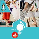 biped HEALTH 2 Paar Slinghalter aus Velours Leder z2920