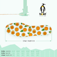 biped 8 Paar Frischesohlen Orange - mit Duft - extra dünn - z1018
