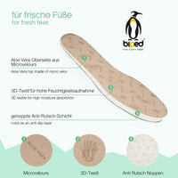 biped 8 Paar Frischesohlen Aloe Vera - mit Duft - extra dünn z1020