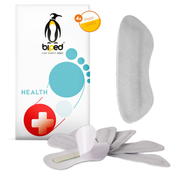 biped HEALTH 4 Paar Fersenhalter Anti Slip aus Leder z2392