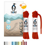 biped LACES 2 Paar bicolor Rope Schnürsenkel rund ø 4,5 mm extra robust z2918