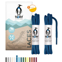 biped LACES 2 Paar bicolor Rope Schnürsenkel rund ø 4,5 mm extra robust z2918