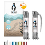 biped LACES 2 Paar bicolor Rope Schnürsenkel rund ø 4,5 mm extra robust z2918