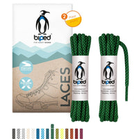 biped LACES 2 Paar bicolor Rope Schnürsenkel rund ø 4,5 mm extra robust z2918