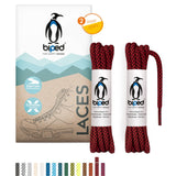 biped LACES 2 Paar bicolor Rope Schnürsenkel rund ø 4,5 mm extra robust z2918