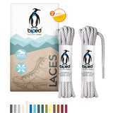 biped LACES 2 Paar bicolor Rope Schnürsenkel rund ø 4,5 mm extra robust z2918