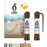 biped LACES 2 Paar Wanderschuh Schnürsenkel rund ø 4 mm extra robust z2917