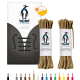 biped LACES 2 Paar runde Schnürsenkel aus Baumwolle 2 mm z2900