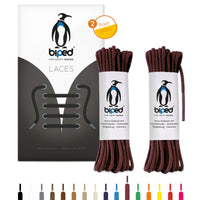 biped LACES 2 Paar runde Schnürsenkel aus Baumwolle 2 mm z2900