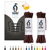 biped LACES 2 Paar runde Schnürsenkel aus Baumwolle 2 mm z2900