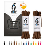 biped LACES 2 Paar runde Schnürsenkel aus Baumwolle 2 mm z2900