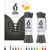 biped LACES 2 Paar runde Schnürsenkel aus Baumwolle 2 mm z2900