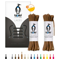 biped LACES 2 Paar runde Schnürsenkel aus Baumwolle 2 mm z2900