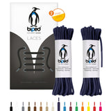 biped LACES 2 Paar runde Schnürsenkel aus Baumwolle 2 mm z2900