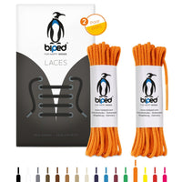 biped LACES 2 Paar runde Schnürsenkel aus Baumwolle 2 mm z2900
