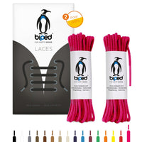 biped LACES 2 Paar runde Schnürsenkel aus Baumwolle 2 mm z2900