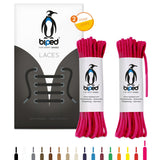 biped LACES 2 Paar runde Schnürsenkel aus Baumwolle 2 mm z2900